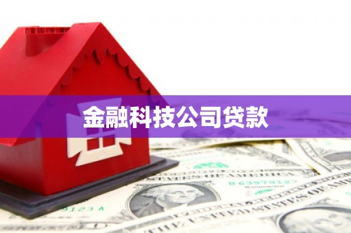 郁南金融科技公司贷款