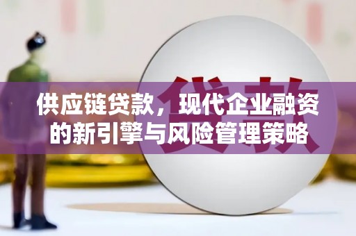 郁南供应链贷款，现代企业融资的新引擎与风险管理策略
