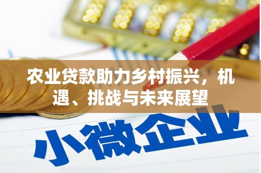 郁南农业贷款助力乡村振兴，机遇、挑战与未来展望