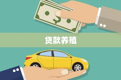 郁南贷款养殖