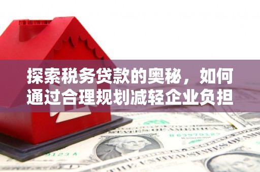 郁南探索税务贷款的奥秘，如何通过合理规划减轻企业负担