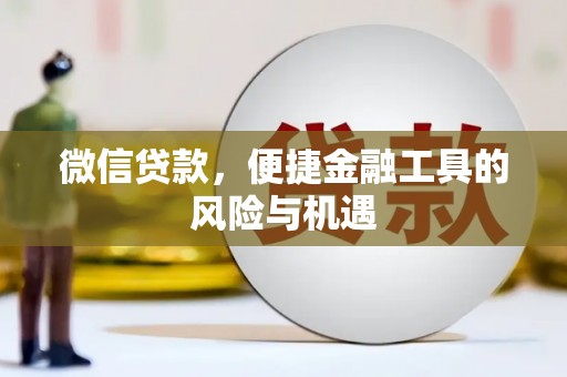 郁南微信贷款，便捷金融工具的风险与机遇