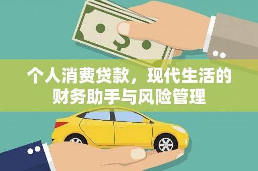 郁南个人消费贷款，现代生活的财务助手与风险管理
