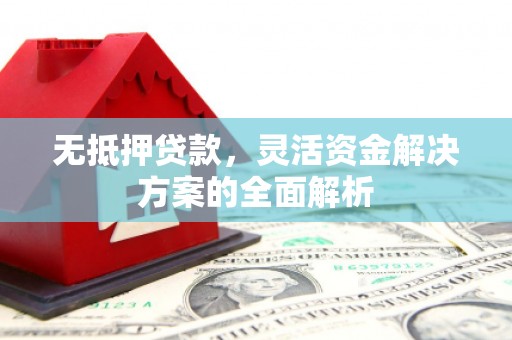 郁南无抵押贷款，灵活资金解决方案的全面解析
