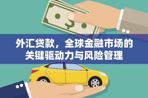 郁南外汇贷款，全球金融市场的关键驱动力与风险管理