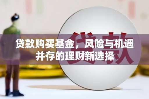 郁南贷款购买基金，风险与机遇并存的理财新选择