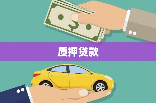 郁南质押贷款