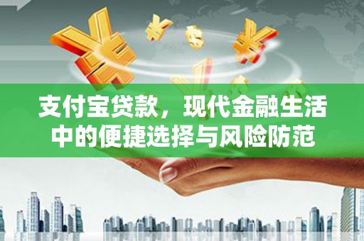 郁南支付宝贷款，现代金融生活中的便捷选择与风险防范