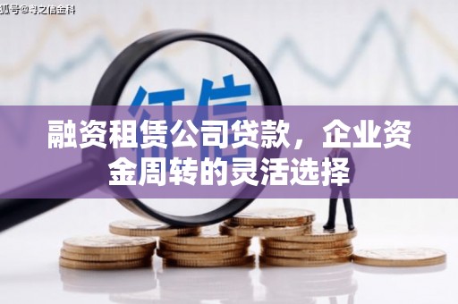 郁南融资租赁公司贷款，企业资金周转的灵活选择