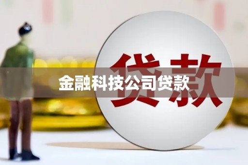 郁南金融科技公司贷款
