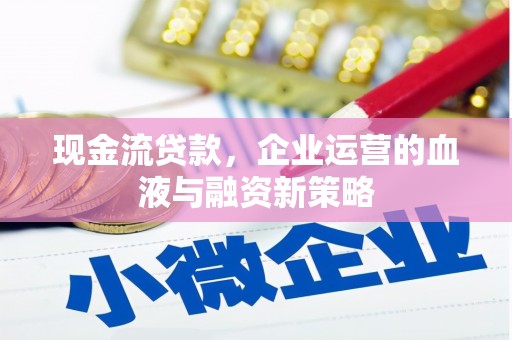郁南现金流贷款，企业运营的血液与融资新策略