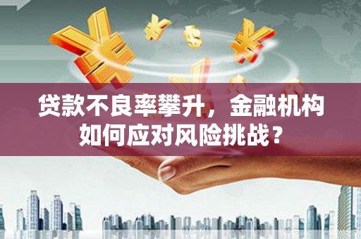 郁南贷款不良率攀升，金融机构如何应对风险挑战？