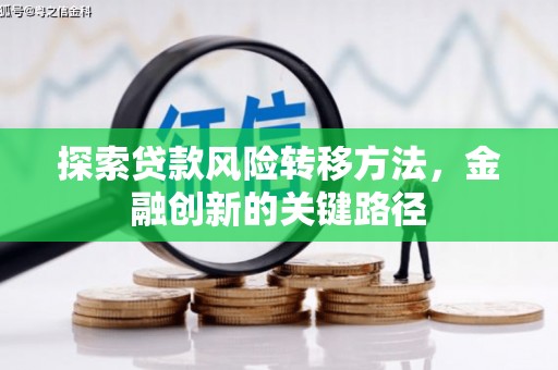 郁南探索贷款风险转移方法，金融创新的关键路径