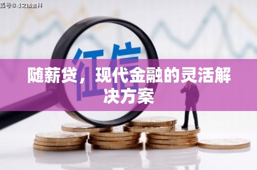 郁南随薪贷，现代金融的灵活解决方案