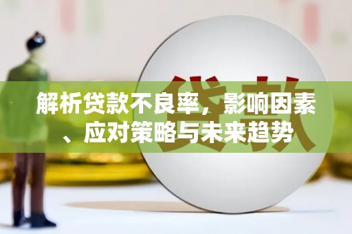 郁南解析贷款不良率，影响因素、应对策略与未来趋势