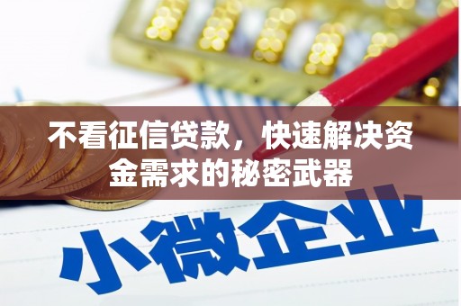 郁南不看征信贷款，快速解决资金需求的秘密武器