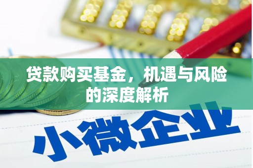 郁南贷款购买基金，机遇与风险的深度解析
