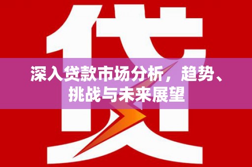 郁南深入贷款市场分析，趋势、挑战与未来展望