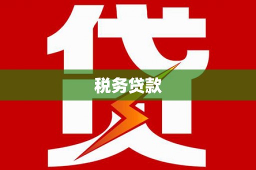 郁南税务贷款