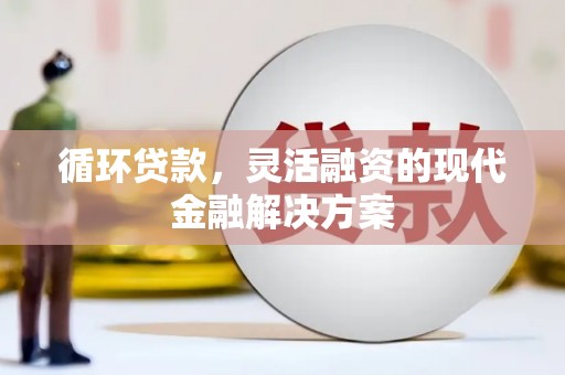 郁南循环贷款，灵活融资的现代金融解决方案