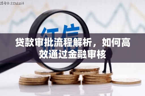 郁南贷款审批流程解析，如何高效通过金融审核