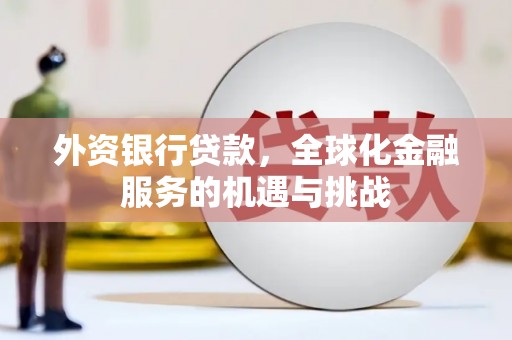 郁南外资银行贷款，全球化金融服务的机遇与挑战