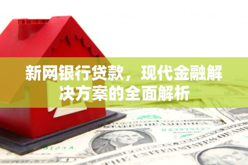 郁南新网银行贷款，现代金融解决方案的全面解析