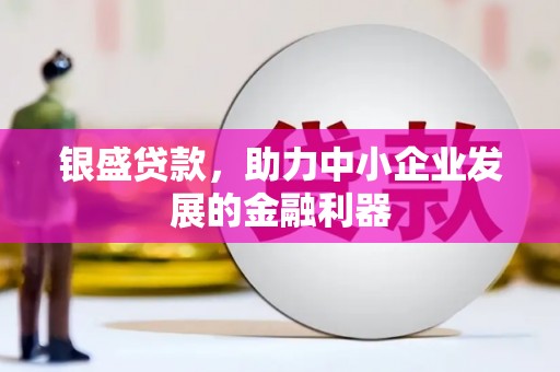 郁南银盛贷款，助力中小企业发展的金融利器
