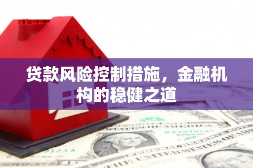 郁南贷款风险控制措施，金融机构的稳健之道