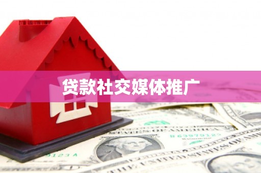 郁南贷款社交媒体推广